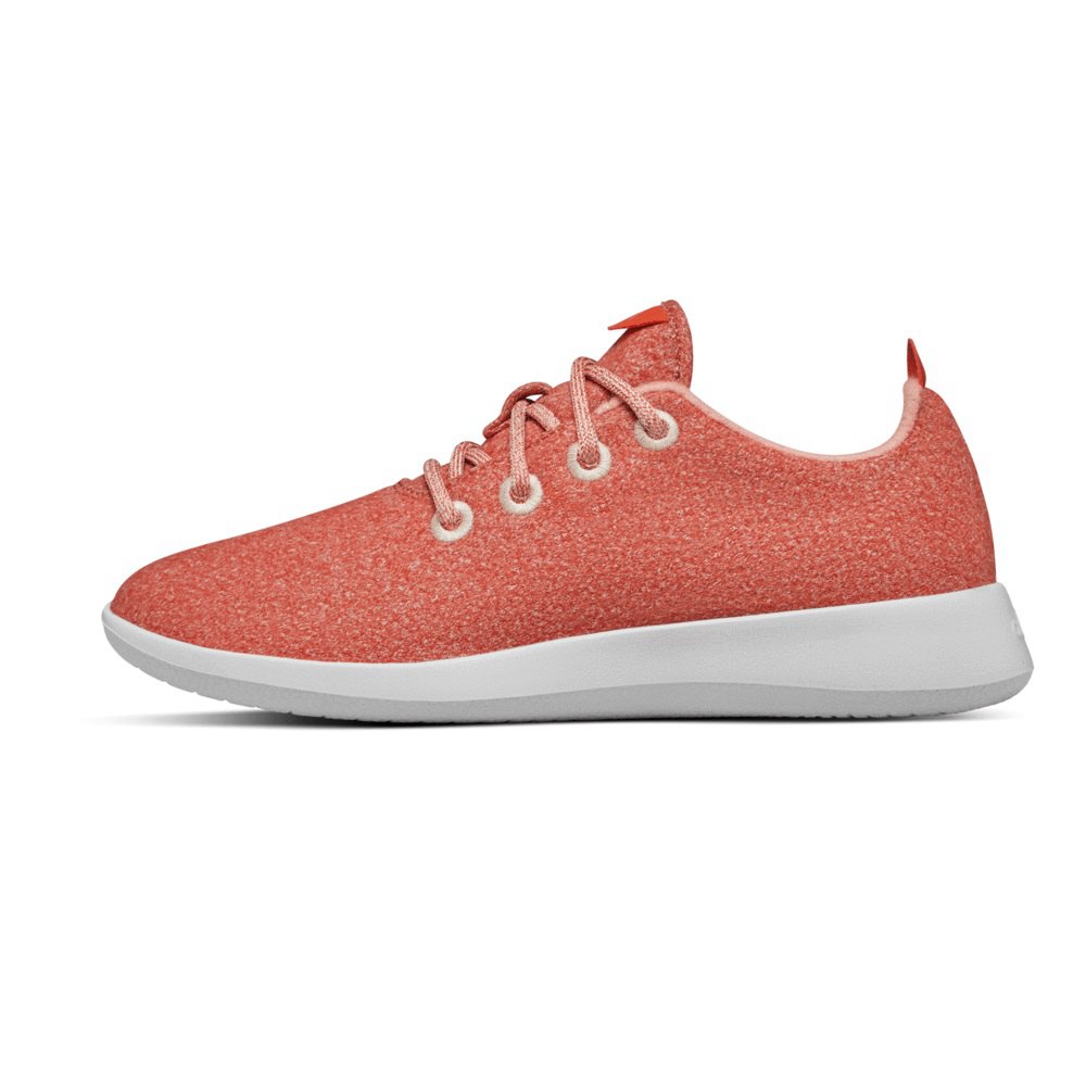 Allbirds Men\'s Sneakers Orange - Wool Runners - 84061ITWO